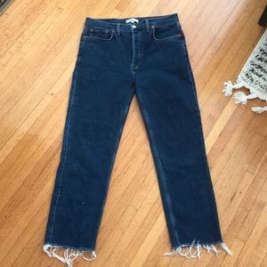 Re/Done Originals Stove Pipe Jean Sz 30